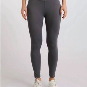 Nux Gray/Blue Slate High-Waisted Leggings